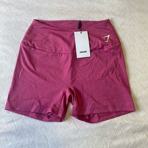 Gymshark training shorts blush pink womens medium